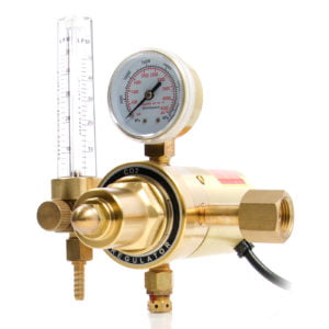 Regulador de CO2 c/ Calentador Weldtech