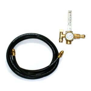 Regulador de Argon c/ Flujometro y Manguera Weldtech