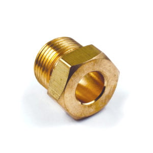 Tuerca p/ Regulador de Argon 1/4¨ NPT CGA-580 marca Weldtech