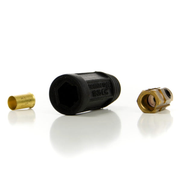 Conector Hembra t/ Dinse 35-50 mm2 400 Amp Weldtech