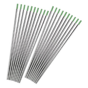 Electrodo Tungsteno 1/8 Puro punta verde Weldtech